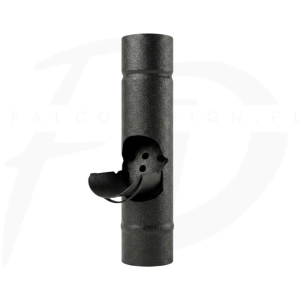 Osadnik odzyskiwacz wody stal Inguri  ⌀ 87 kolor czarny MAT